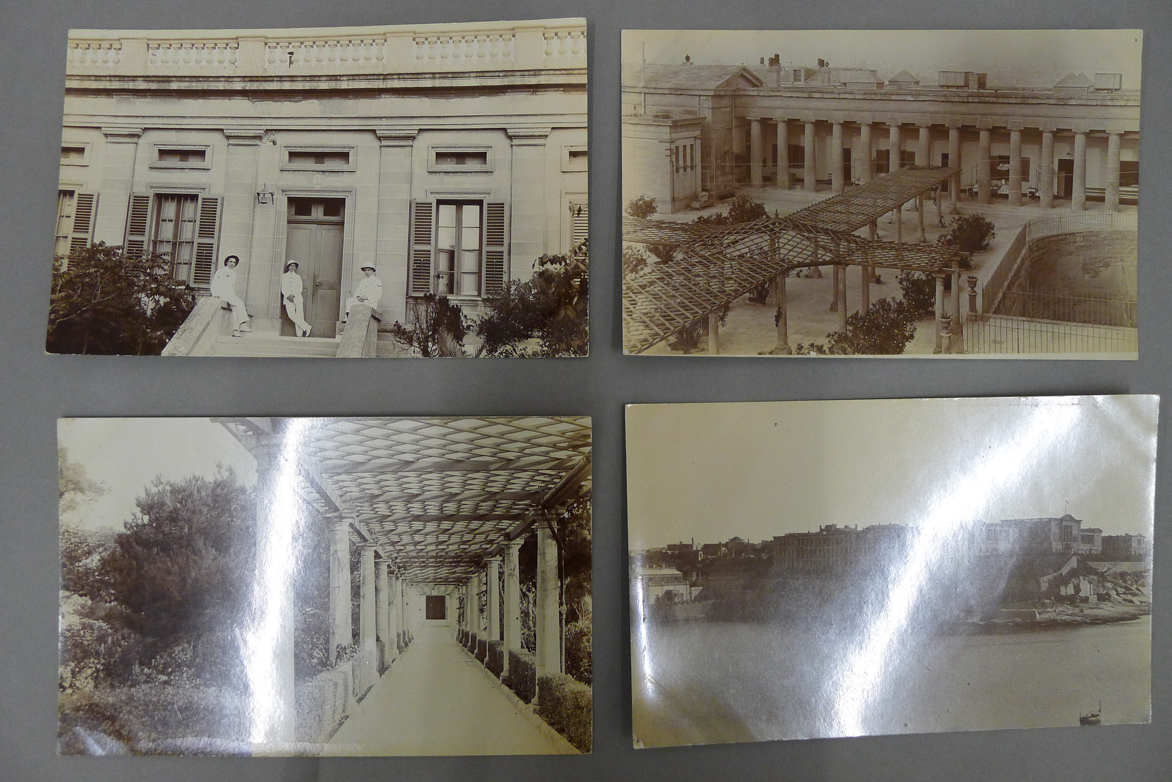 A collection of Malta Pre-War postcards, many from real photographs, includes the Naval Hospital. - Image 18 of 20