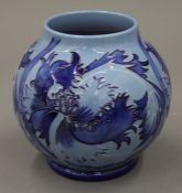 A Moorcroft Serotina vase. 16 cm high.