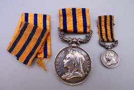 A Victorian British South Africa Company Rhodesia 1896 medal awarded to Troopr W B Ramsay Greys