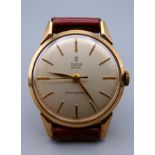 A gold Tudor Royal Rolex Retro 1966 gentleman's wristwatch,