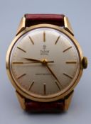 A gold Tudor Royal Rolex Retro 1966 gentleman's wristwatch,