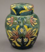 A Moorcroft Midsummer Nights Dream ginger jar. 15 cm high.