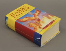 J K Rowling, Harry Potter and the Order of the Phoenix, first edition.