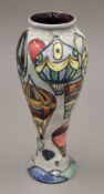 A Moorcroft Balloons vase. 27 cm high.