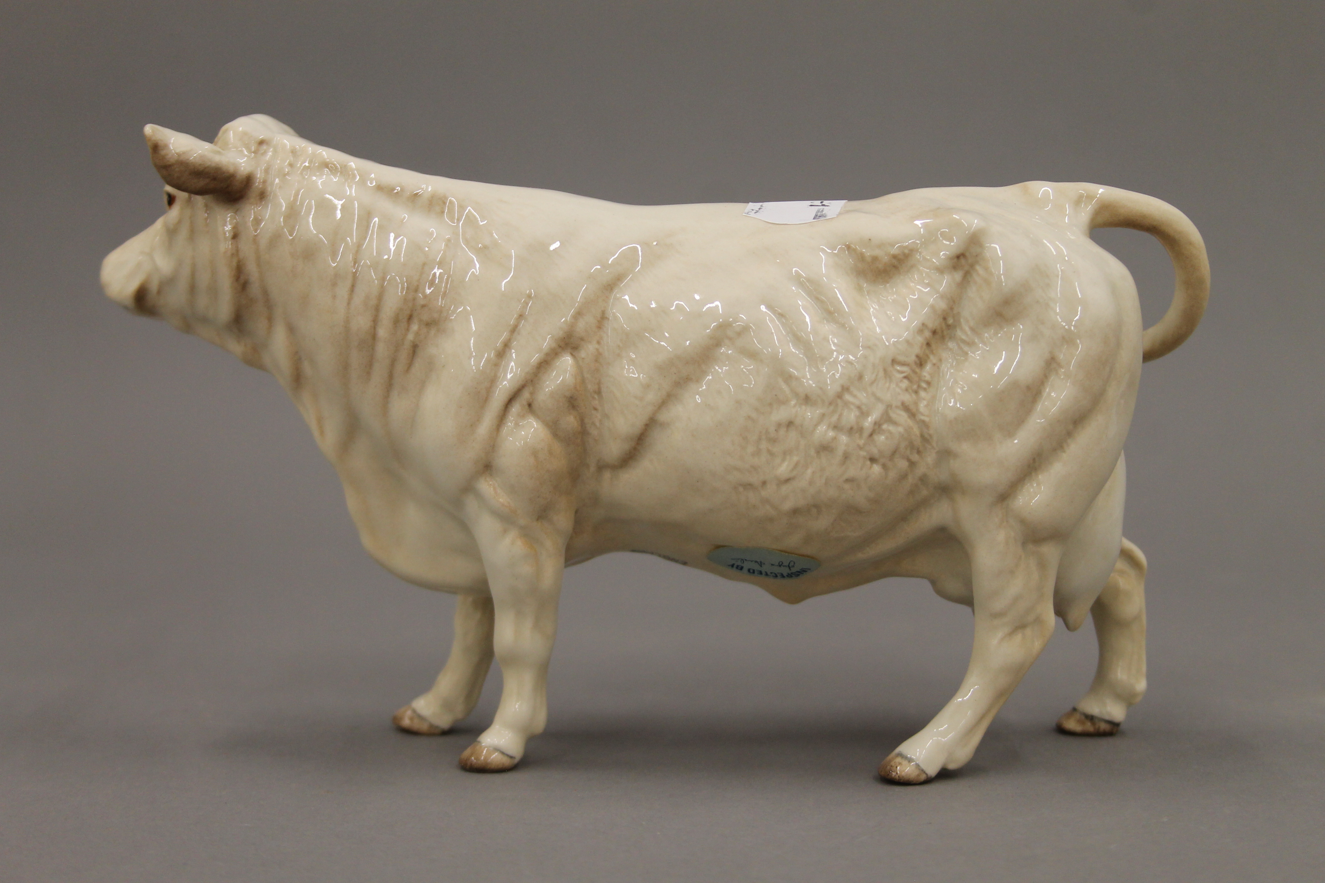 Four Beswick model cattle. The largest 11.5 cm high. - Image 7 of 10