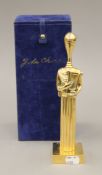 GIORGIO DE CHIRICO (1888-1978) Italian, a bronze sculpture, limited edition, numbered 86/100, boxed.