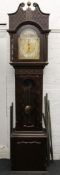 An early 20th century mahogany eight-day longcase clock,