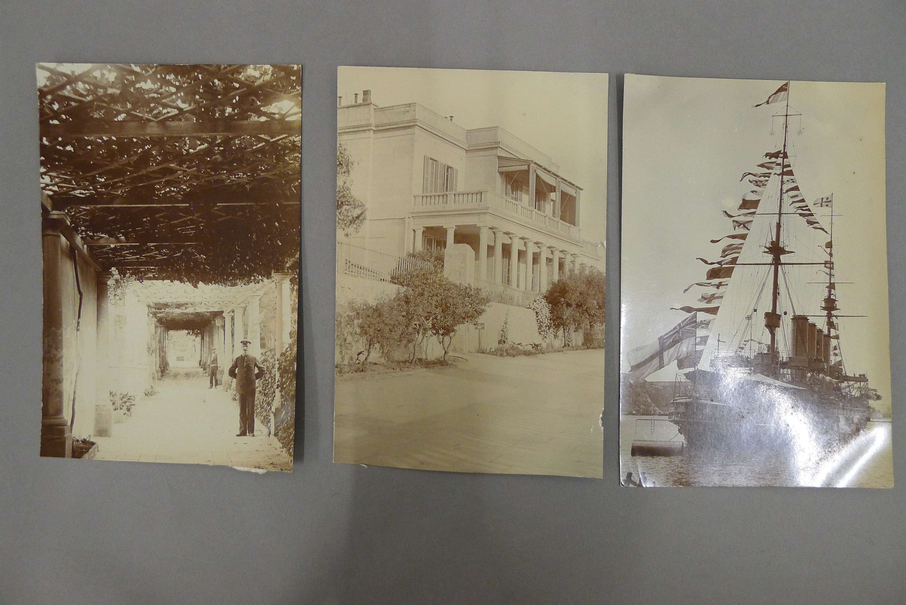 A collection of Malta Pre-War postcards, many from real photographs, includes the Naval Hospital. - Image 20 of 20