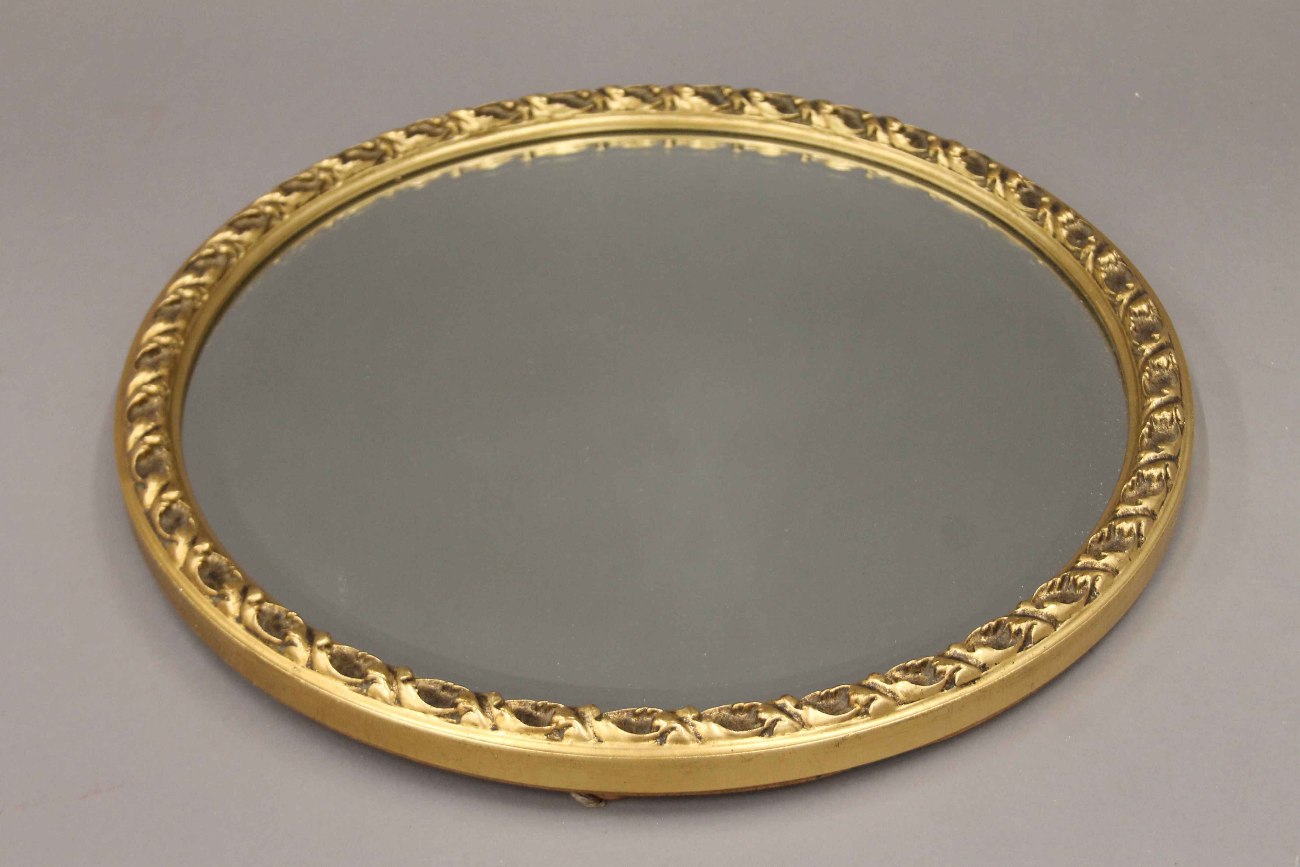 Two gilt framed mirrors. The largest 65 cm wide. - Image 3 of 4
