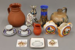 A quantity of miscellaneous porcelain/pottery.