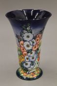 A Moorcroft England vase, numbered 95/250. 22.5 cm high.