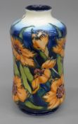 A Moorcroft Spiraxia vase. 29 cm high.