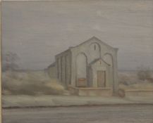 ANTHONY DAY, Ebenezer Chapel, oil on board, framed. 38 x 31 cm.