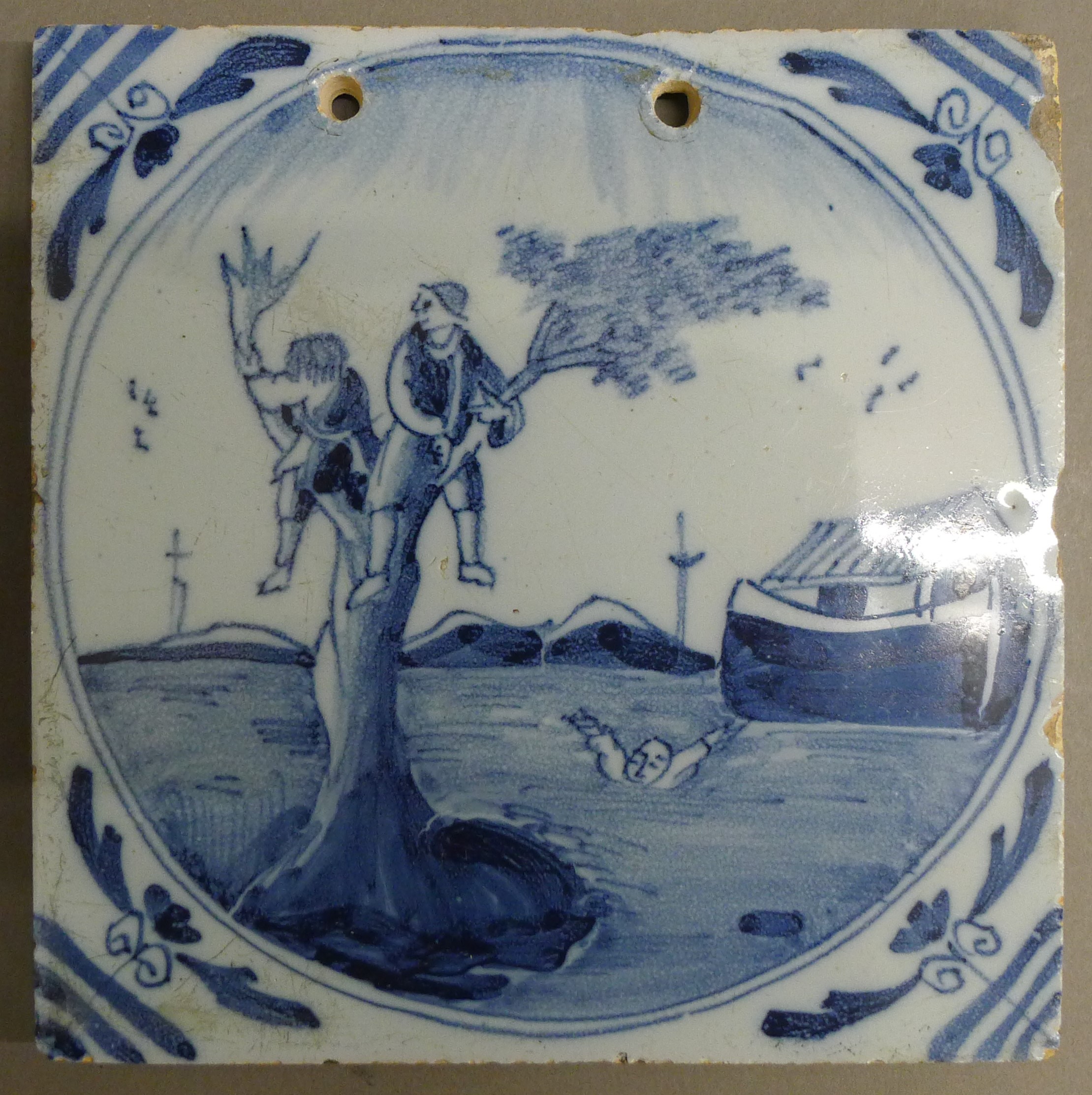 A quantity of Delft and other tiles. - Image 7 of 10