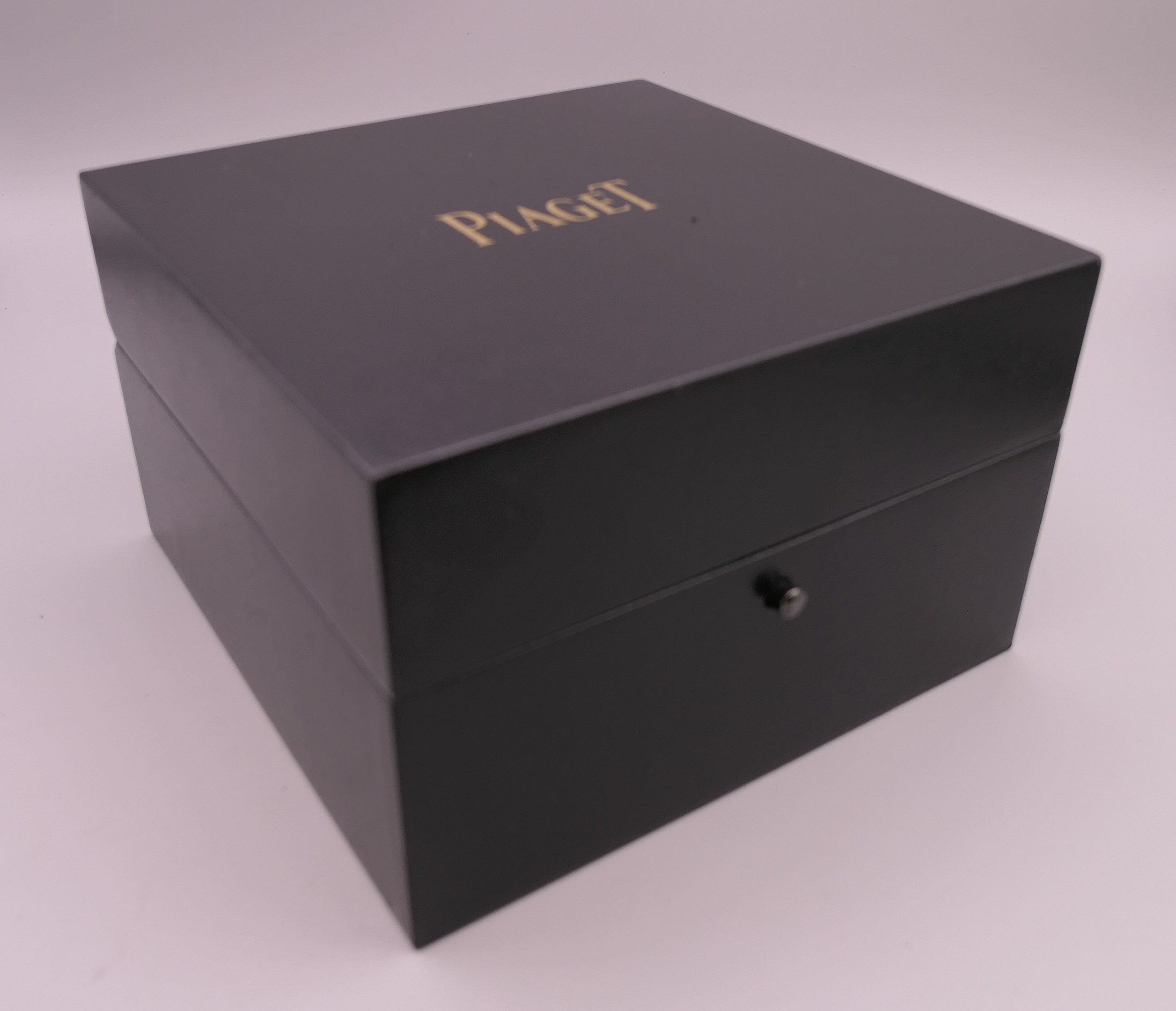 A boxed Piaget Chronograph wristwatch with papers. 4.75 cm wide. - Image 29 of 33
