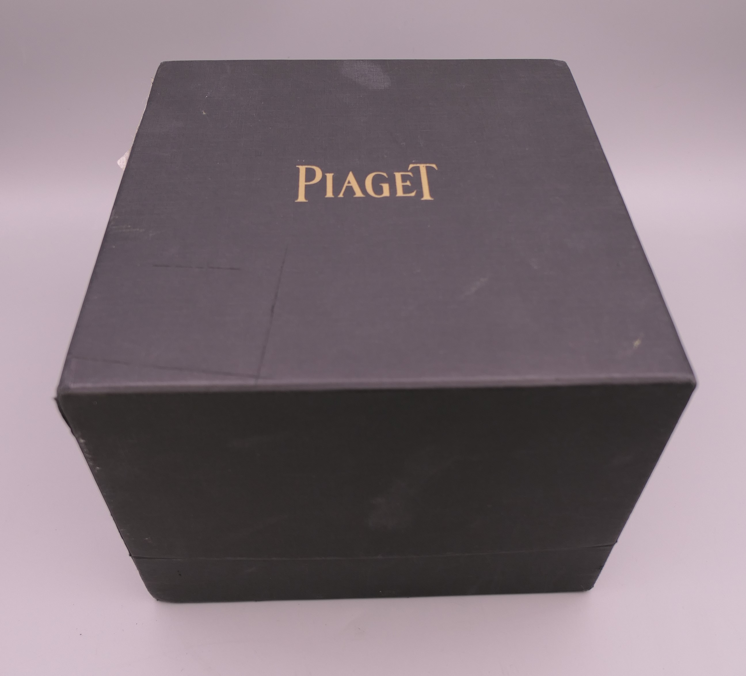 A boxed Piaget Chronograph wristwatch with papers. 4.75 cm wide. - Image 32 of 33