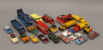 A quantity of various Dinky toys, etc.