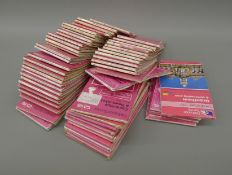 A quantity of Ordnance Survey maps.