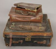 A small quantity of various travelling cases and trunks.