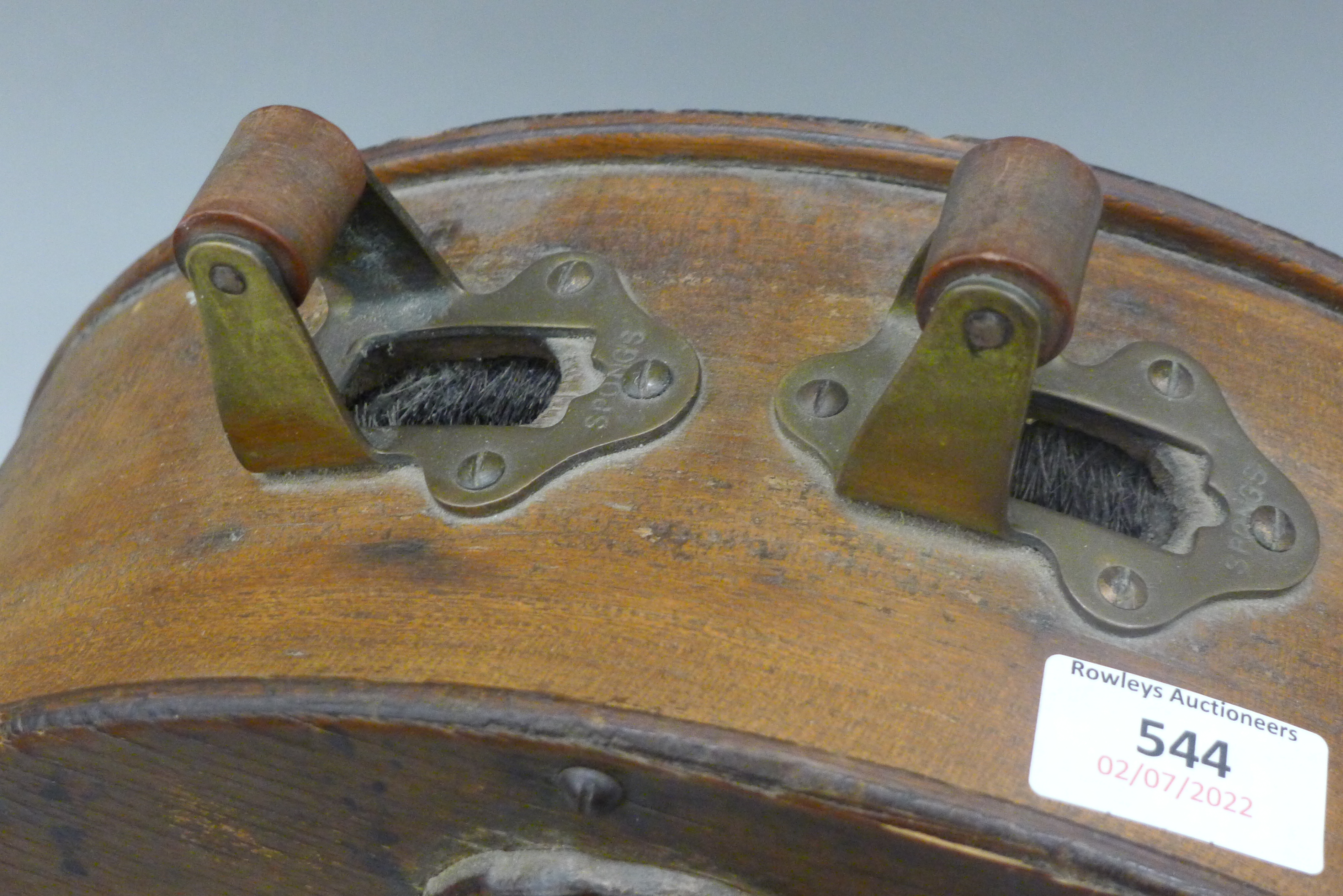 An antique Spong knife cleaner. - Image 4 of 5