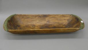 A vintage trug. 90.5 cm long.