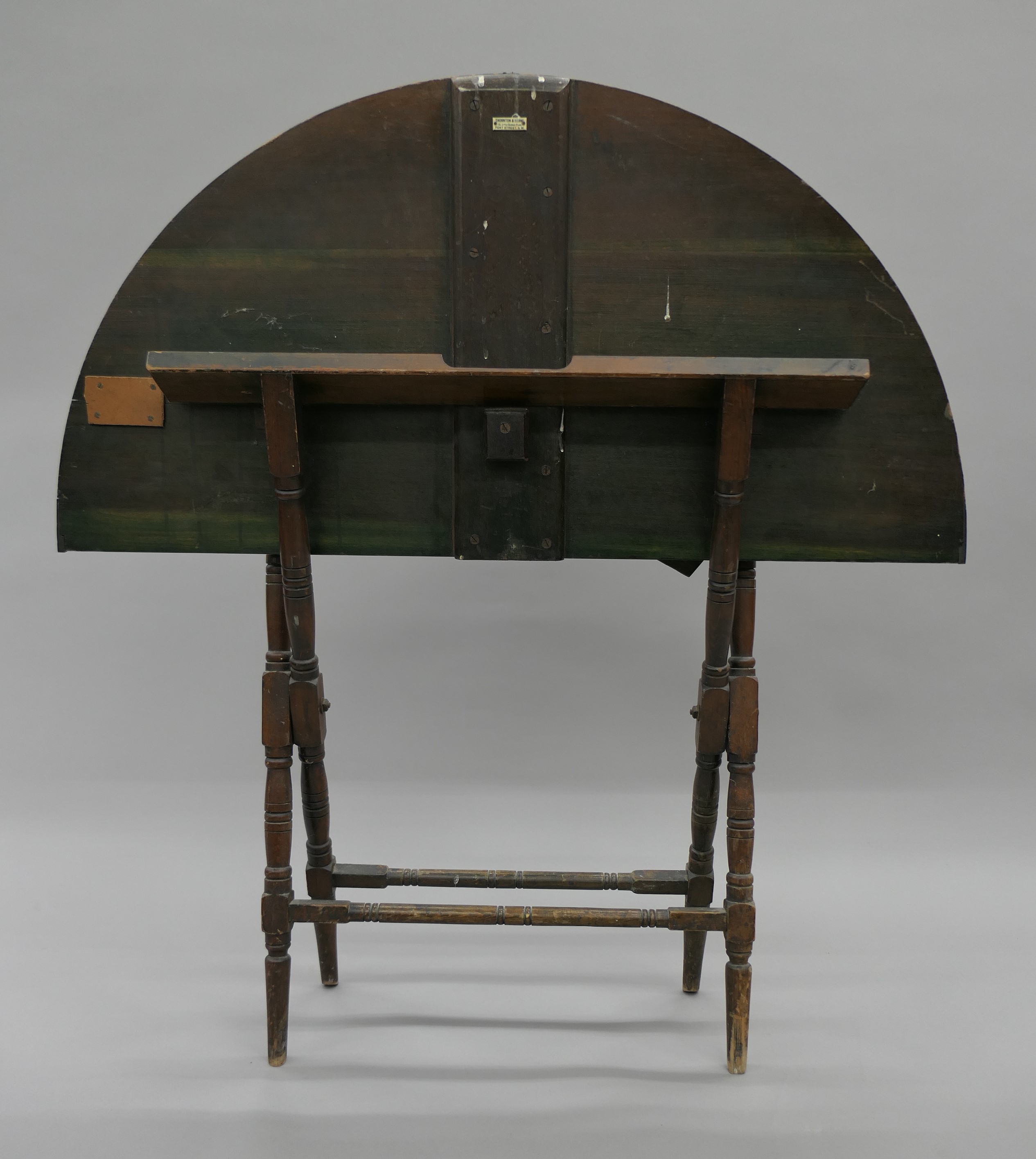 A 19th century coaching table. 101 cm wide. - Image 7 of 10