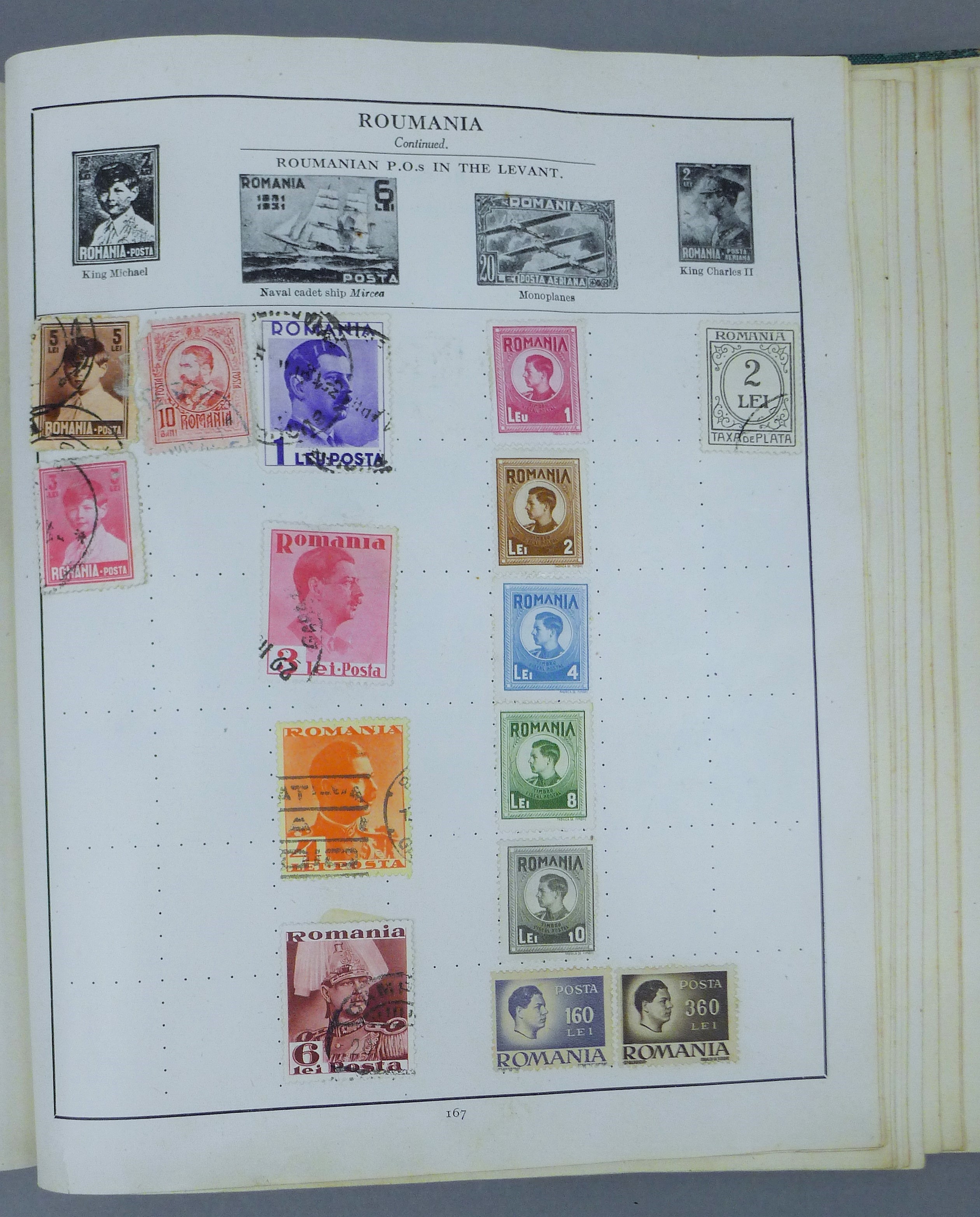 Three stamp albums. - Image 15 of 15