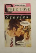 CONNOR BROTHERS, Mills Boon/True Love Stories, artists proof, signed in pencil, unframed. 50 x 73.