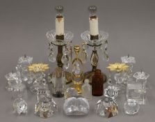 A quantity of ornaments, glassware, etc.