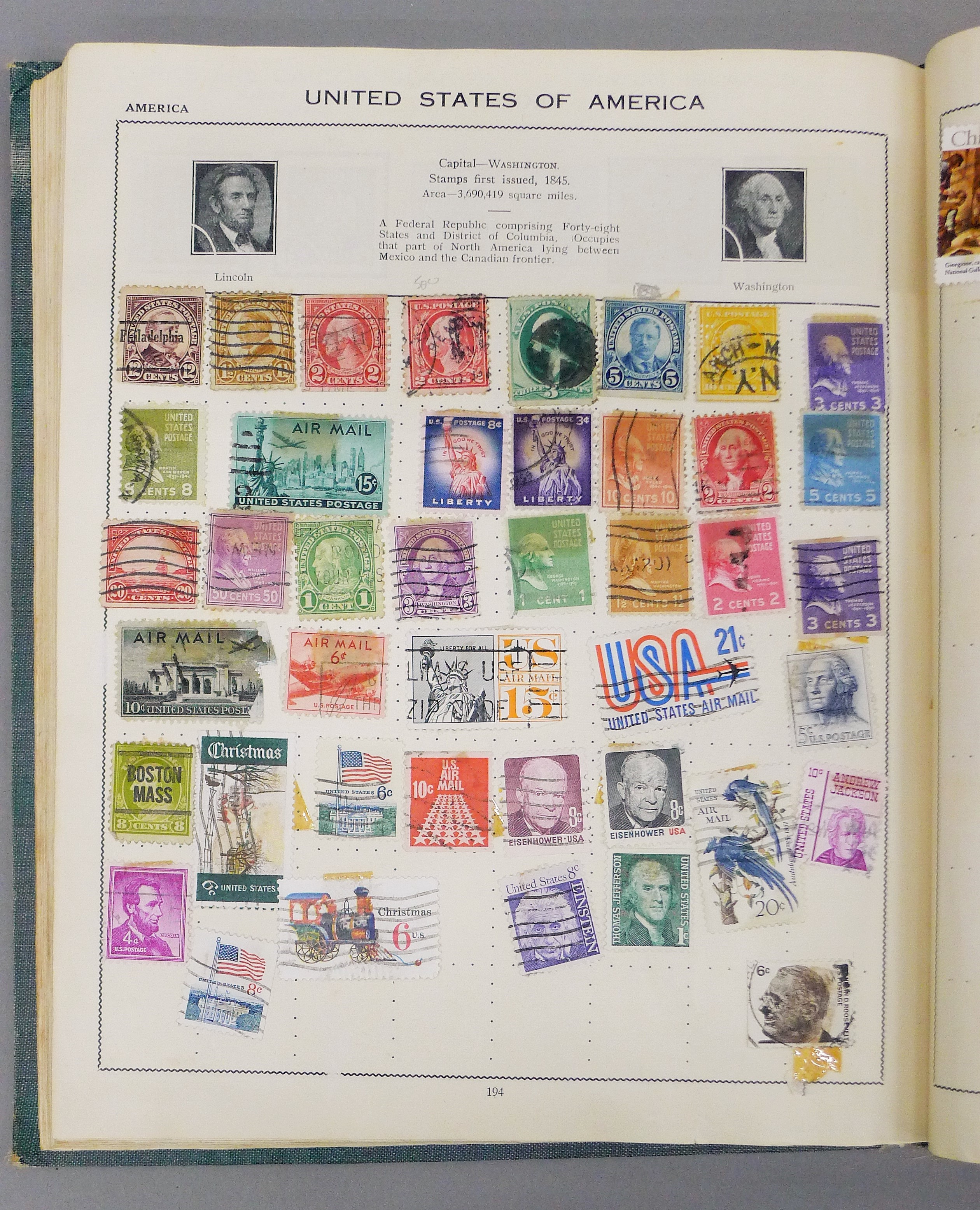 Three stamp albums. - Image 5 of 15