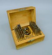 A watch repairing kit.