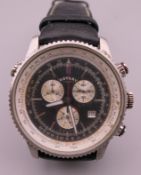 A Rotary chronograph gentleman's wristwatch. 4.5 cm wide.