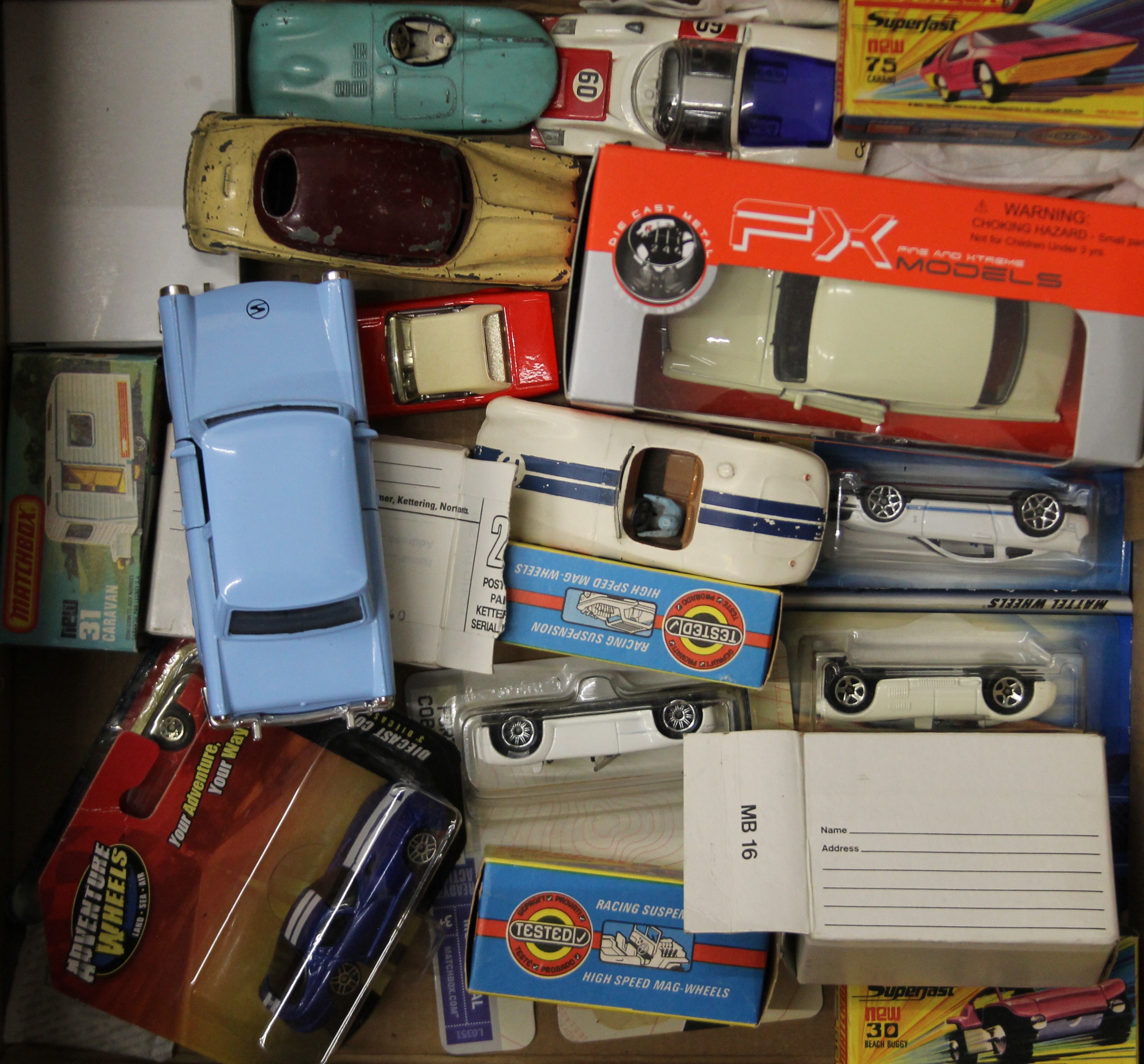 A quantity of various Matchbox and other Die Cast toys.