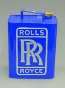 A Rolls Royce oil can. 33 cm high.