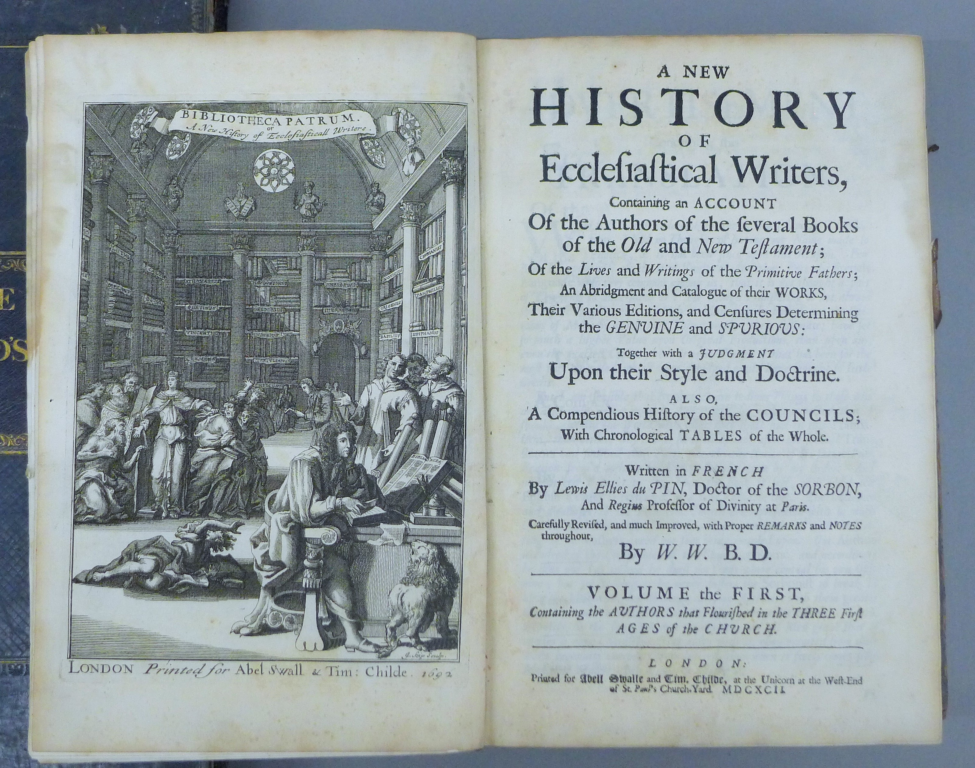 A New History of Ecclesiastical Writers Containing an account of the Authors of several Books of - Image 3 of 3