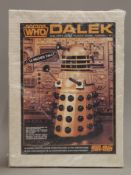 A boxed Sevans Dr Who Dalek plastic assembly kit.