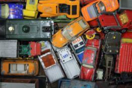 A small quantity of various die cast toys.