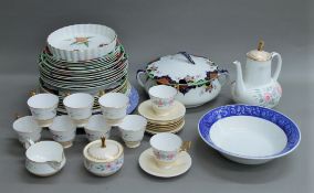 A Grimwades part dinner service and various decorative porcelain.