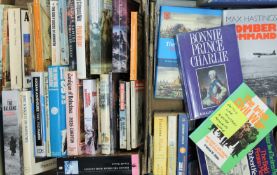 A quantity of Military and Politic reference books.