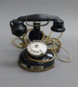 A 1920's French Western Union PTT24 telephone.