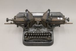 A British Oliver typewriter.