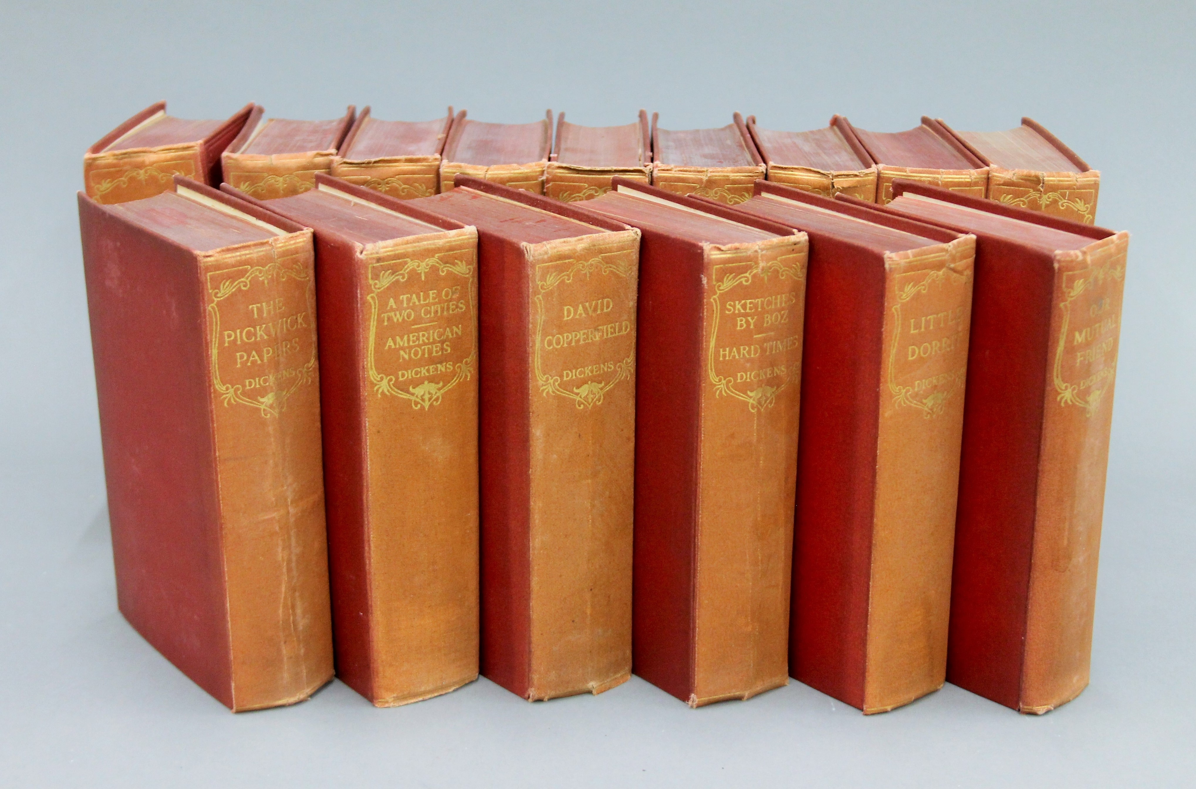 A quantity of Dickens novels