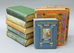 A quantity of various vintage books.