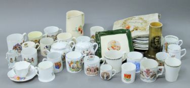 A large quantity of Royal Commemorative wares.