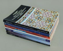 Eight catalogues on Islamic art.