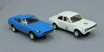 Two Scalextric cars Datsun 260Z C.