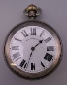 A Victorian silver pocket watch, the reverse inscribed ''Presented by Colonel Hutton 30th REGT.