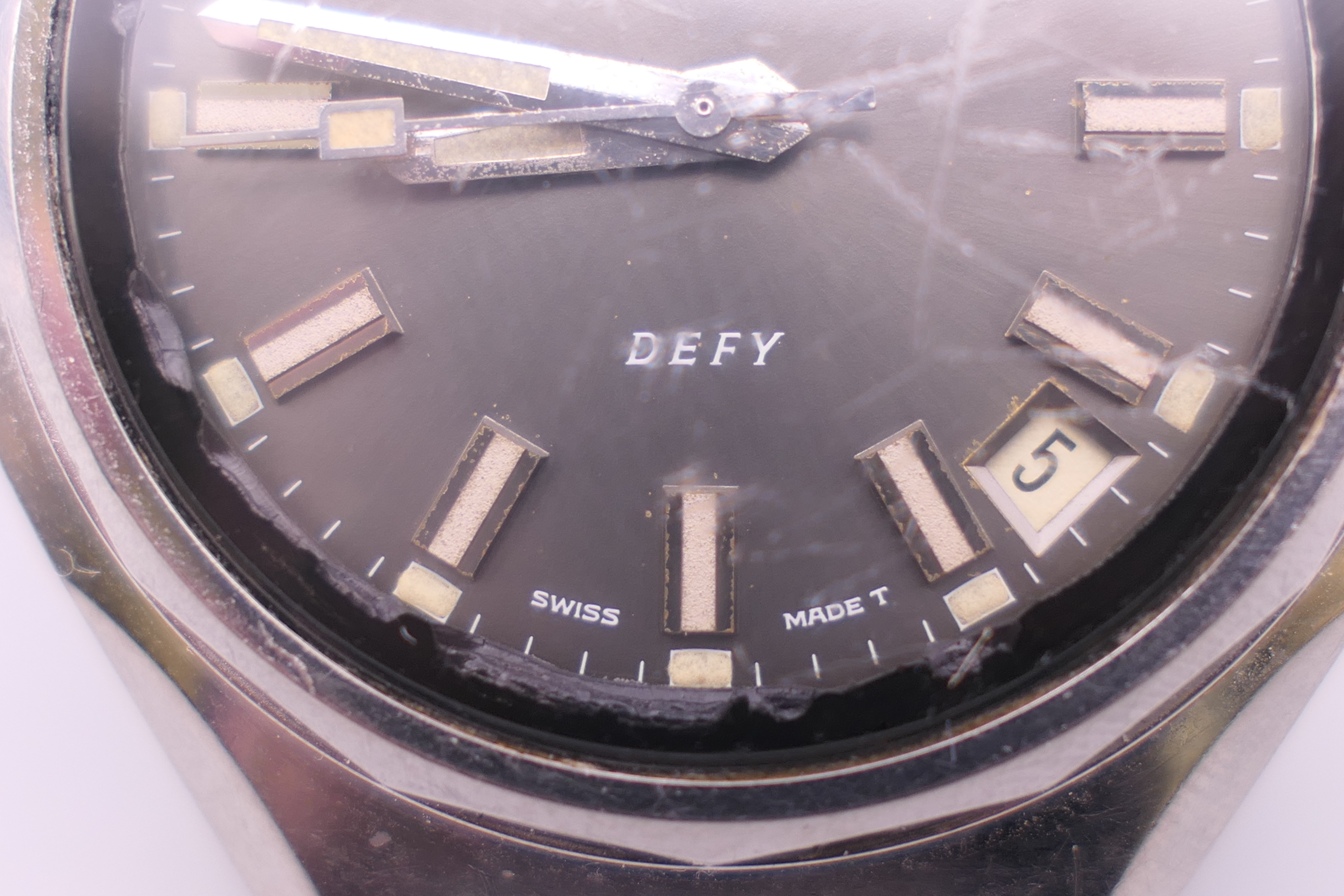 A gentleman's Zenith Defy Automatic wristwatch. 4 cm wide. - Image 4 of 14
