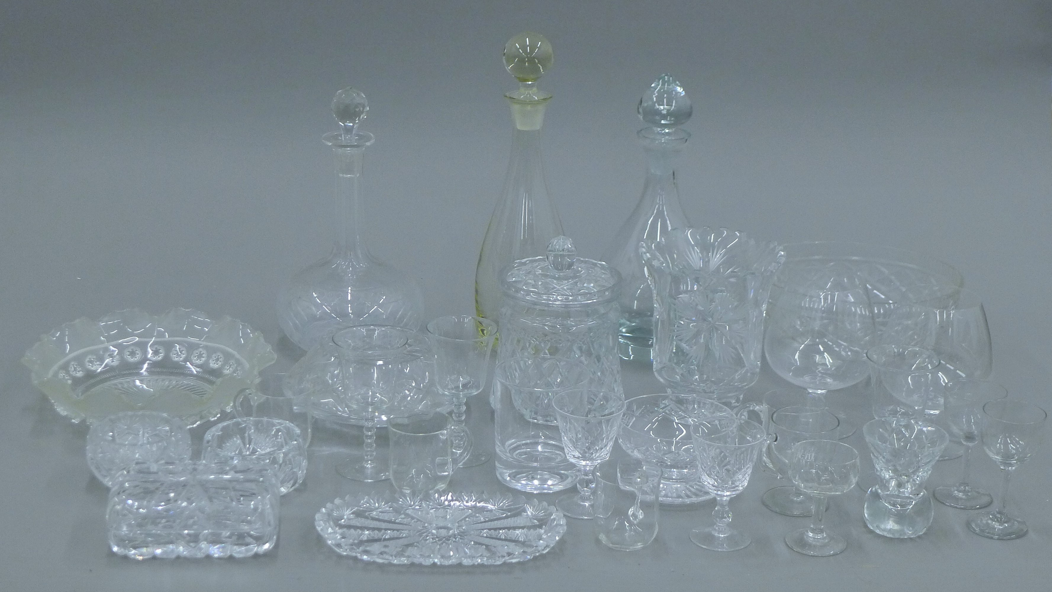 Two boxed of miscellaneous glassware.