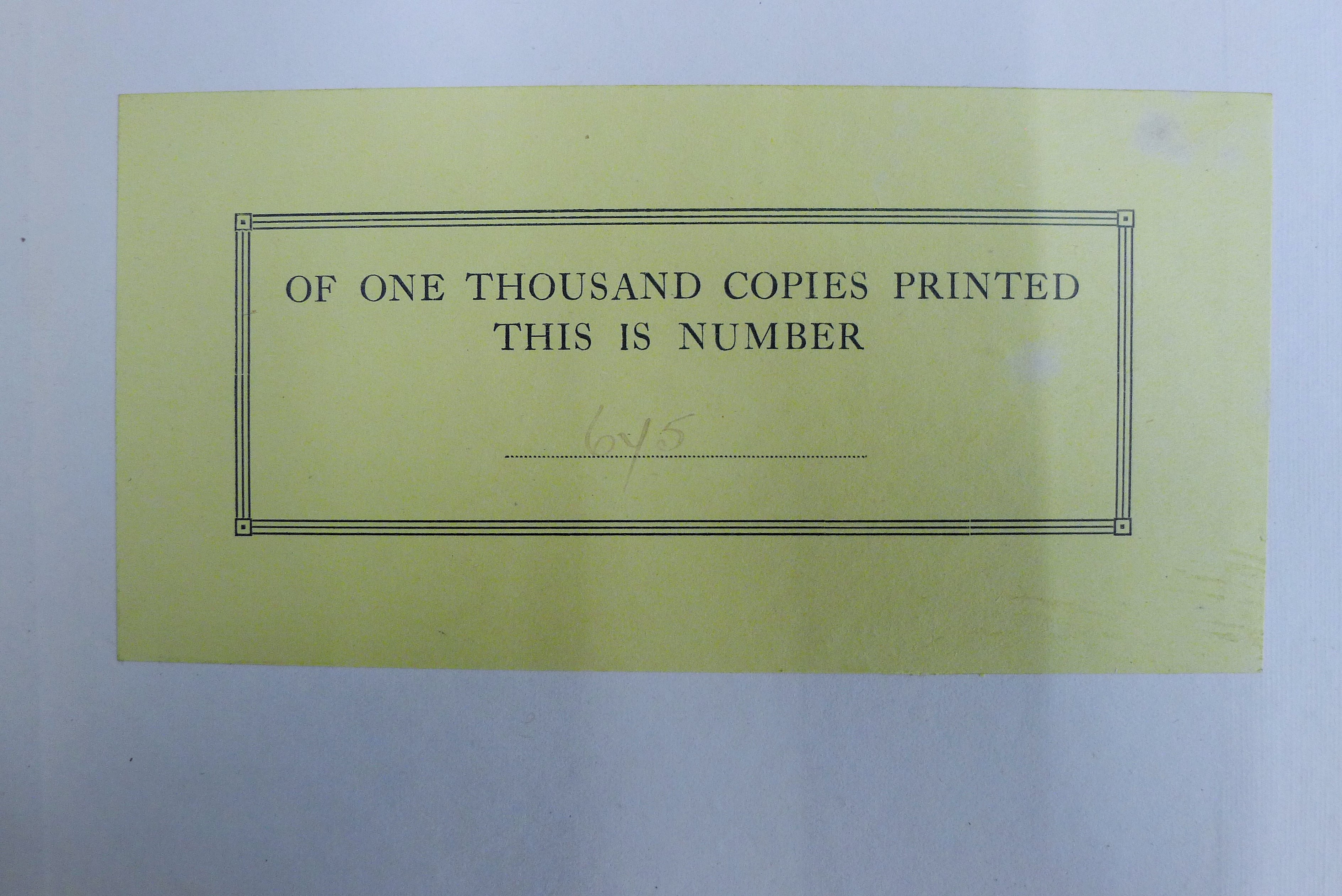 Lewis, C T Courtney. George Baxter The Picture Printer, number 645 of 1000 copies. - Bild 4 aus 4